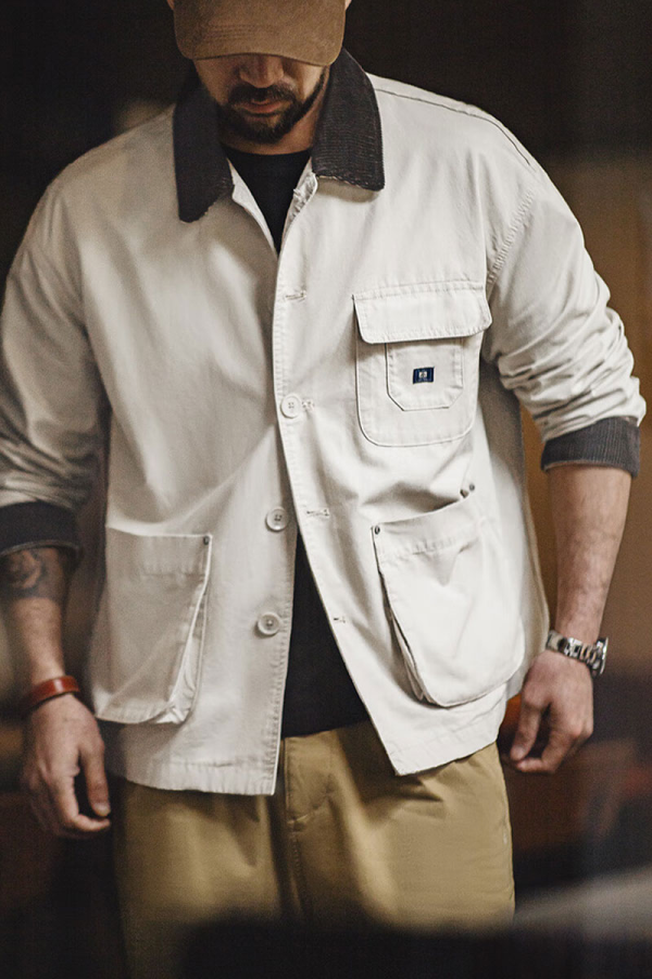 Vintage Cotton Safari Jacket