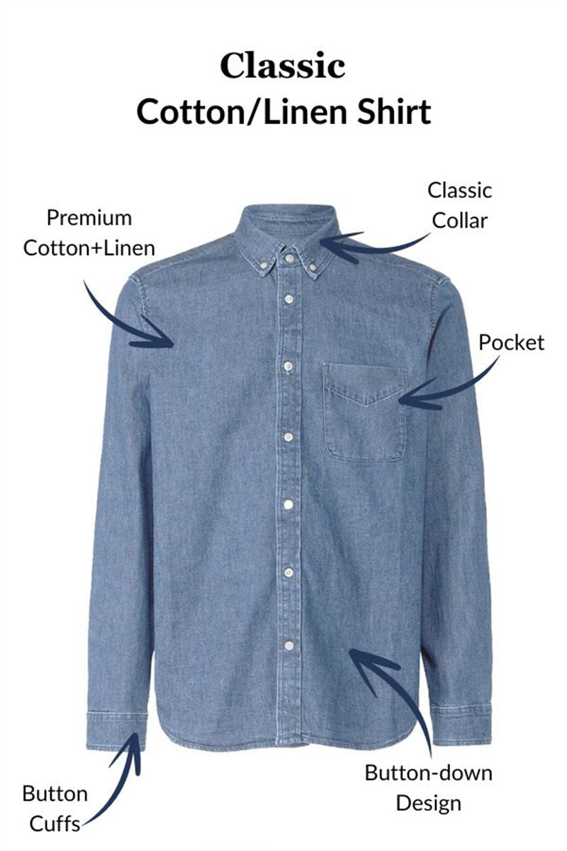 Classic Cotton-Linen Shirt
