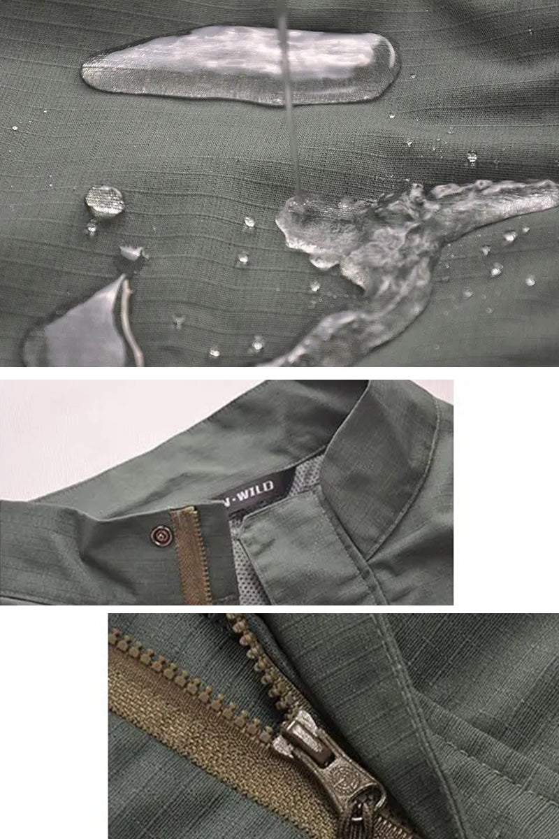 Weather-Resistant Utility Jacket