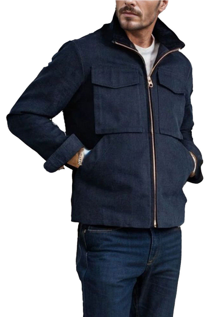 Classic Urban Lapel Men’s Jacket