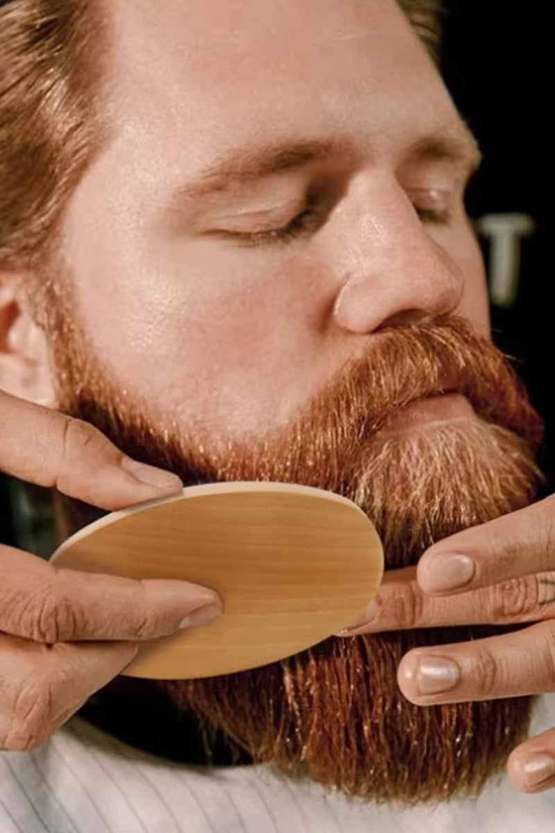Beechwood and Boar Bristle Beard Brush