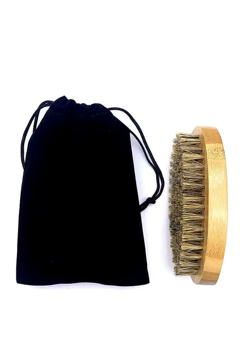 Beechwood and Boar Bristle Beard Brush