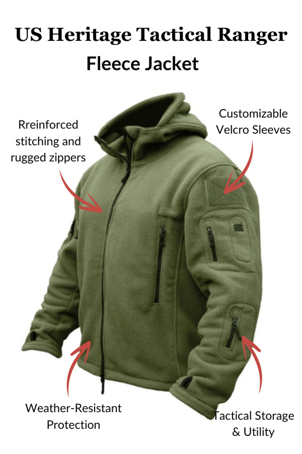 US Heritage Tactical Ranger Fleece Jacket