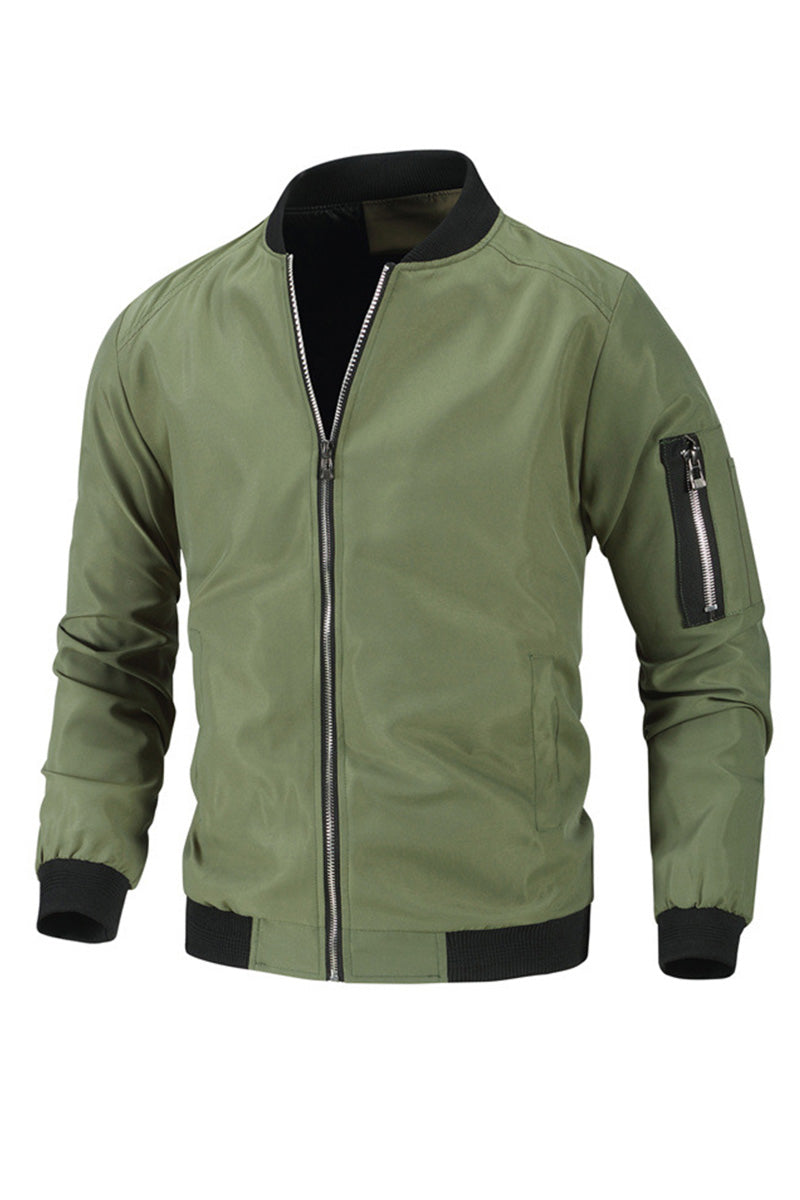 US Heritage Lightweight Military-Inspired Windbreaker