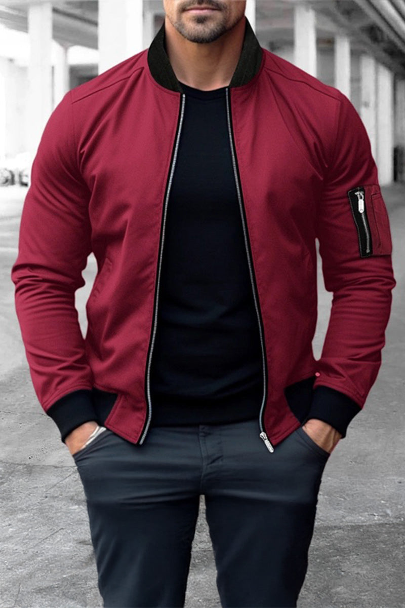 US Heritage Lightweight Military-Inspired Windbreaker