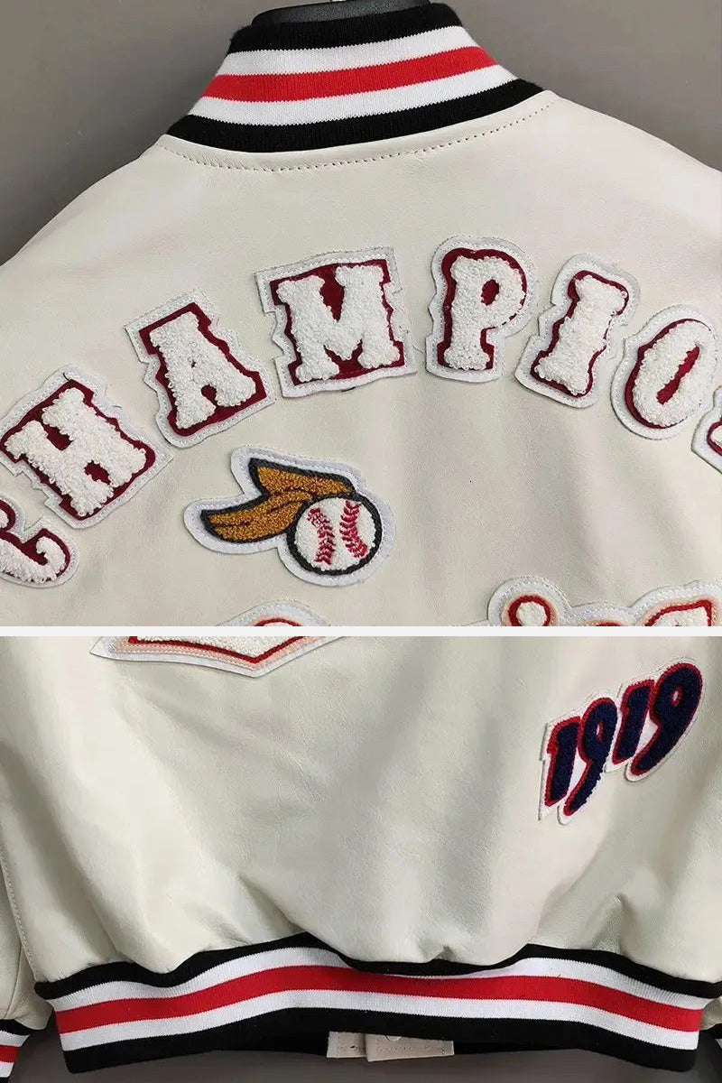 Vintage Route 66 Motorcycle Leather Jacket