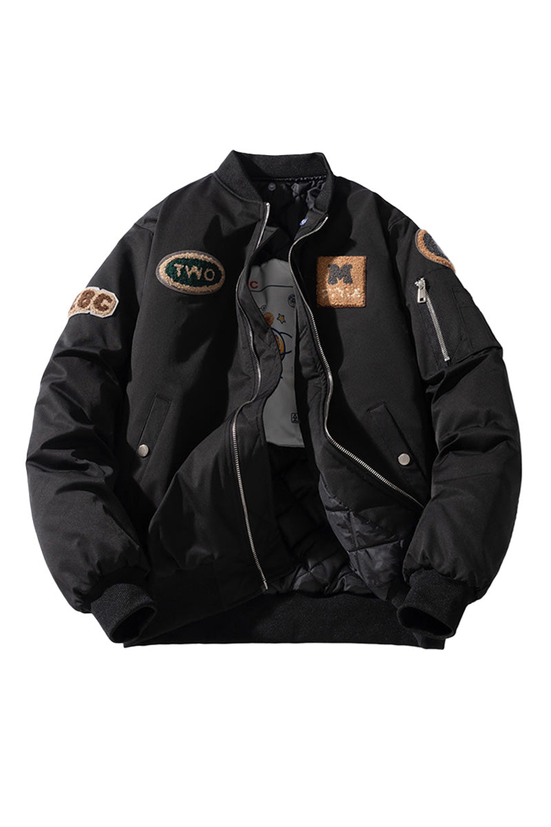 Premium Military Vintage Thermal Protection Bomber Jacket