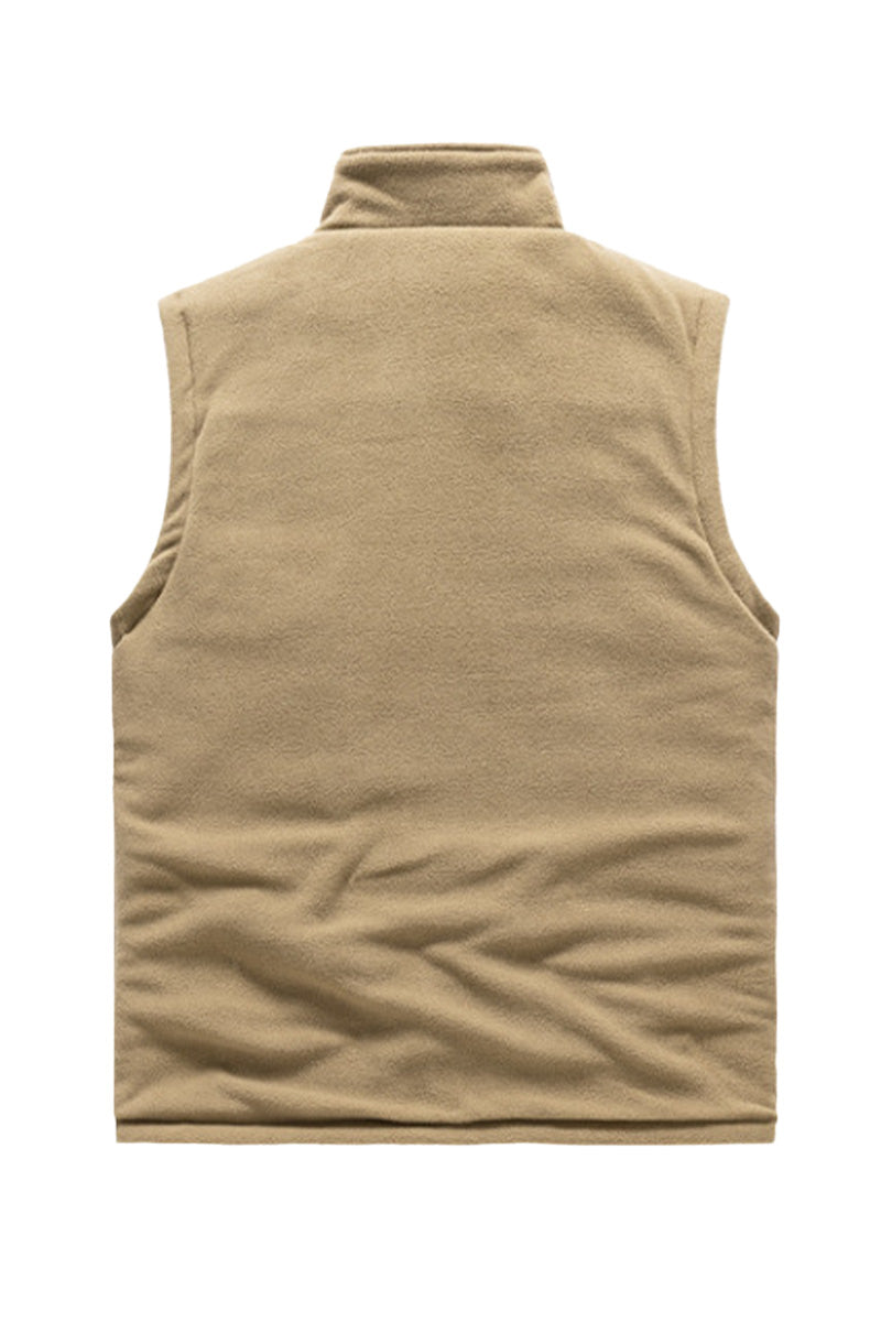 All-Season Reversible Fleece Vest