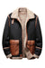 US Heritage Sherpa-Lined Flight Bomber Coat