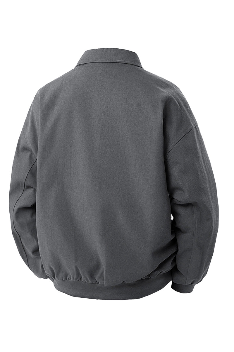 100% Cotton Vintage Style Lapel Jacket