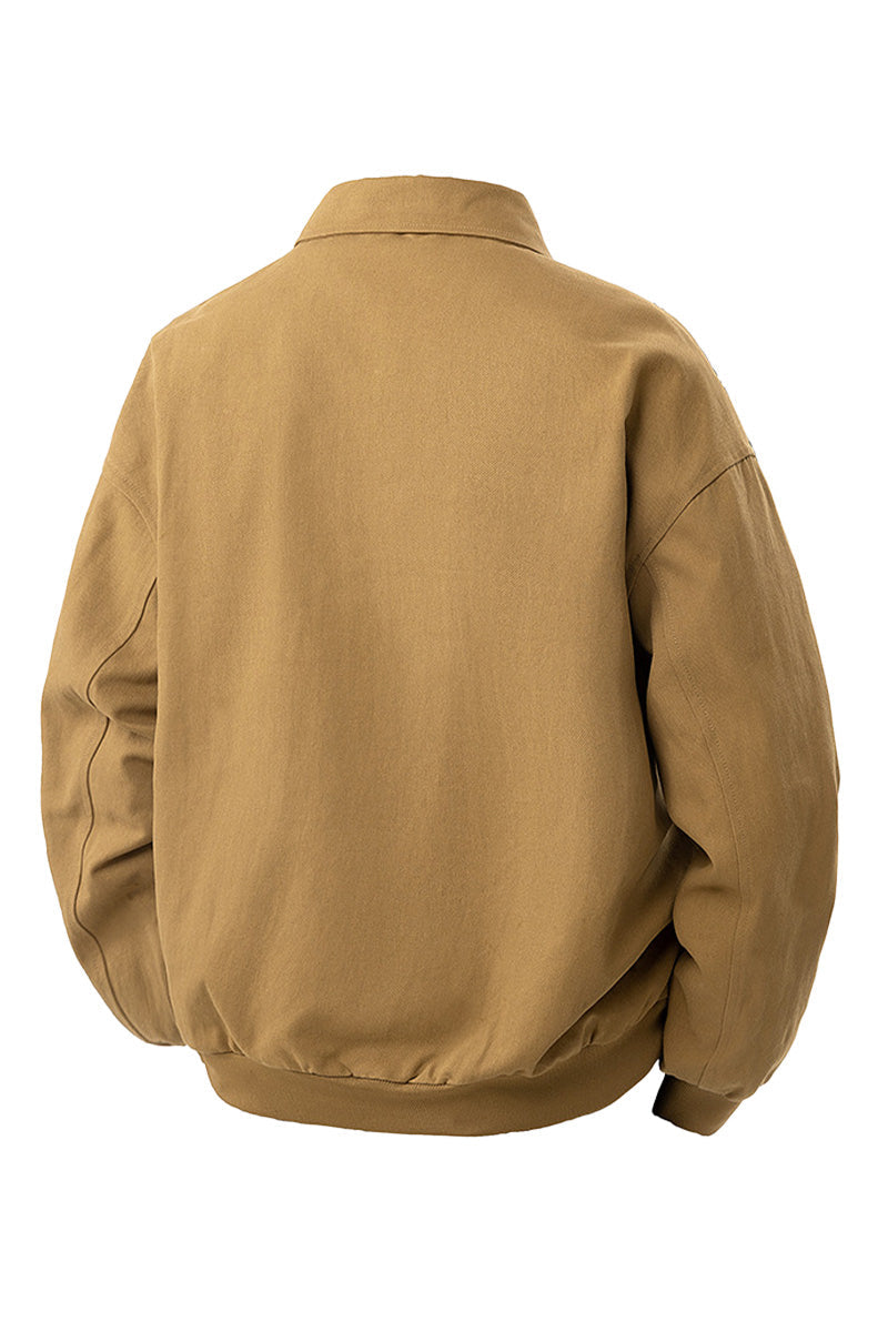 100% Cotton Vintage Style Lapel Jacket