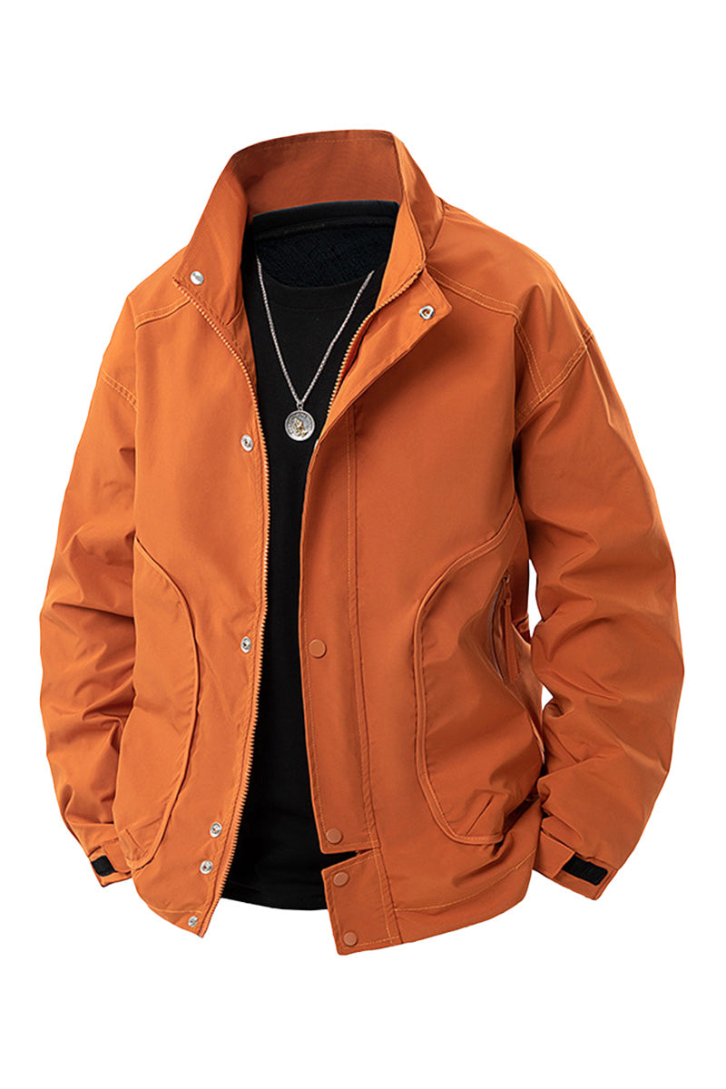 Waterproof Lightweight Windbreaker with Heat-Locking Lining