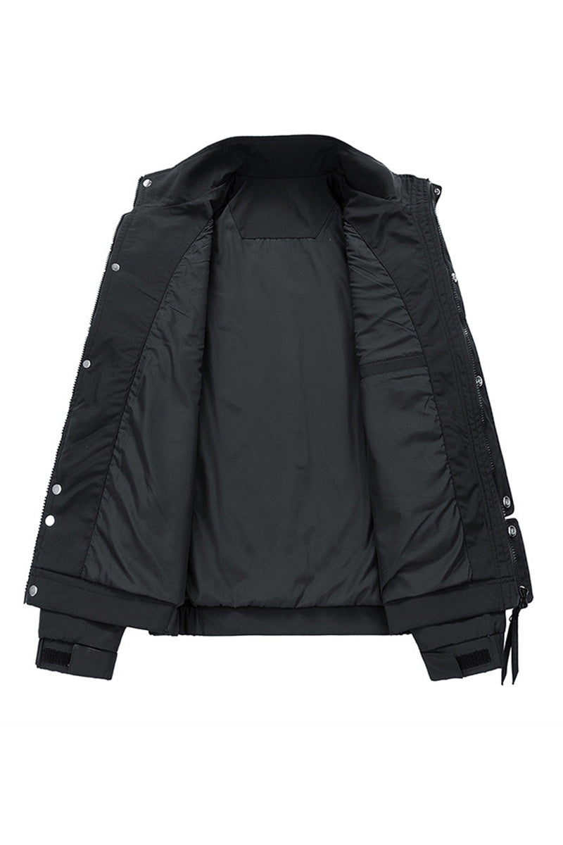 Waterproof Lightweight Windbreaker with Heat-Locking Lining