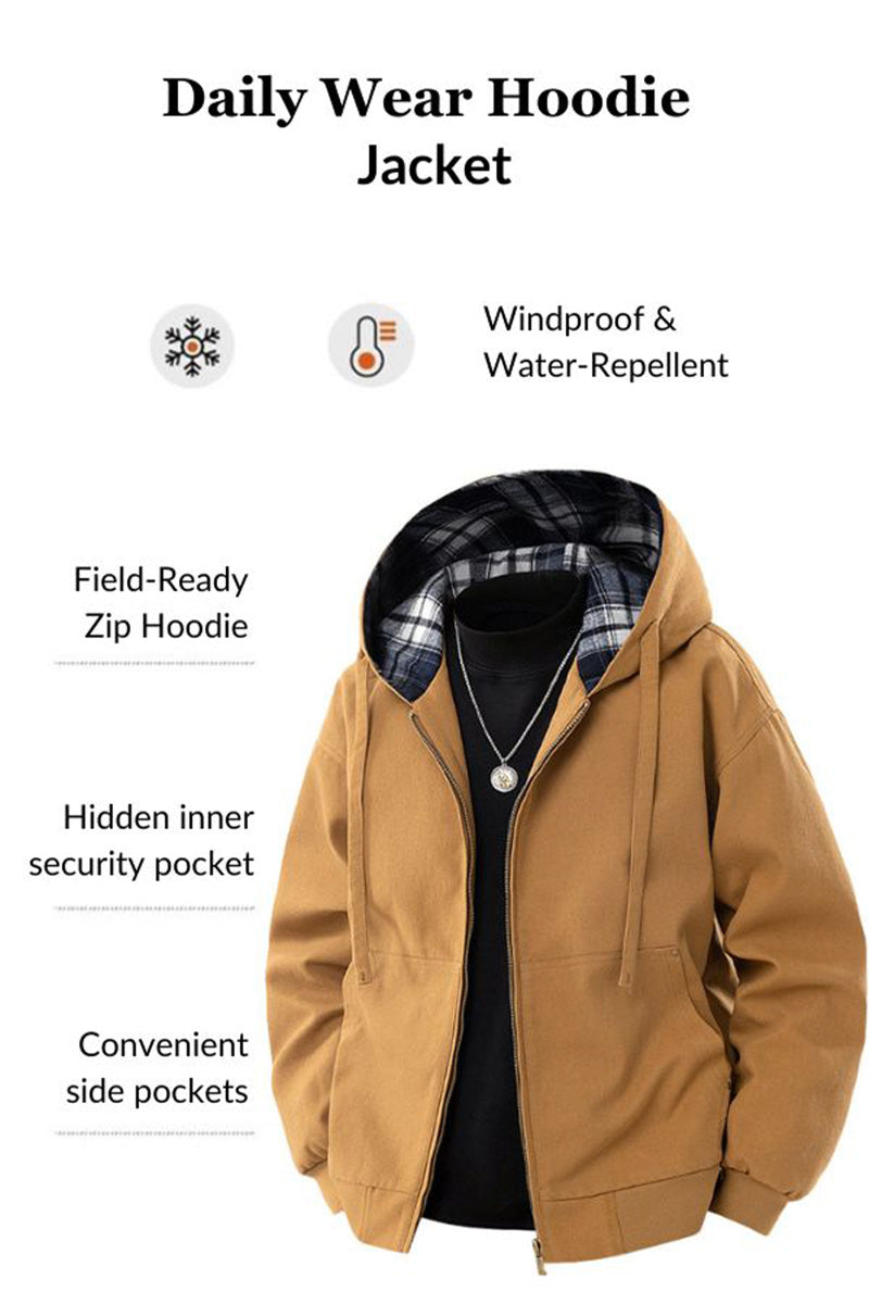 100% Field Ready Weather-Resistant Zip Hoodie