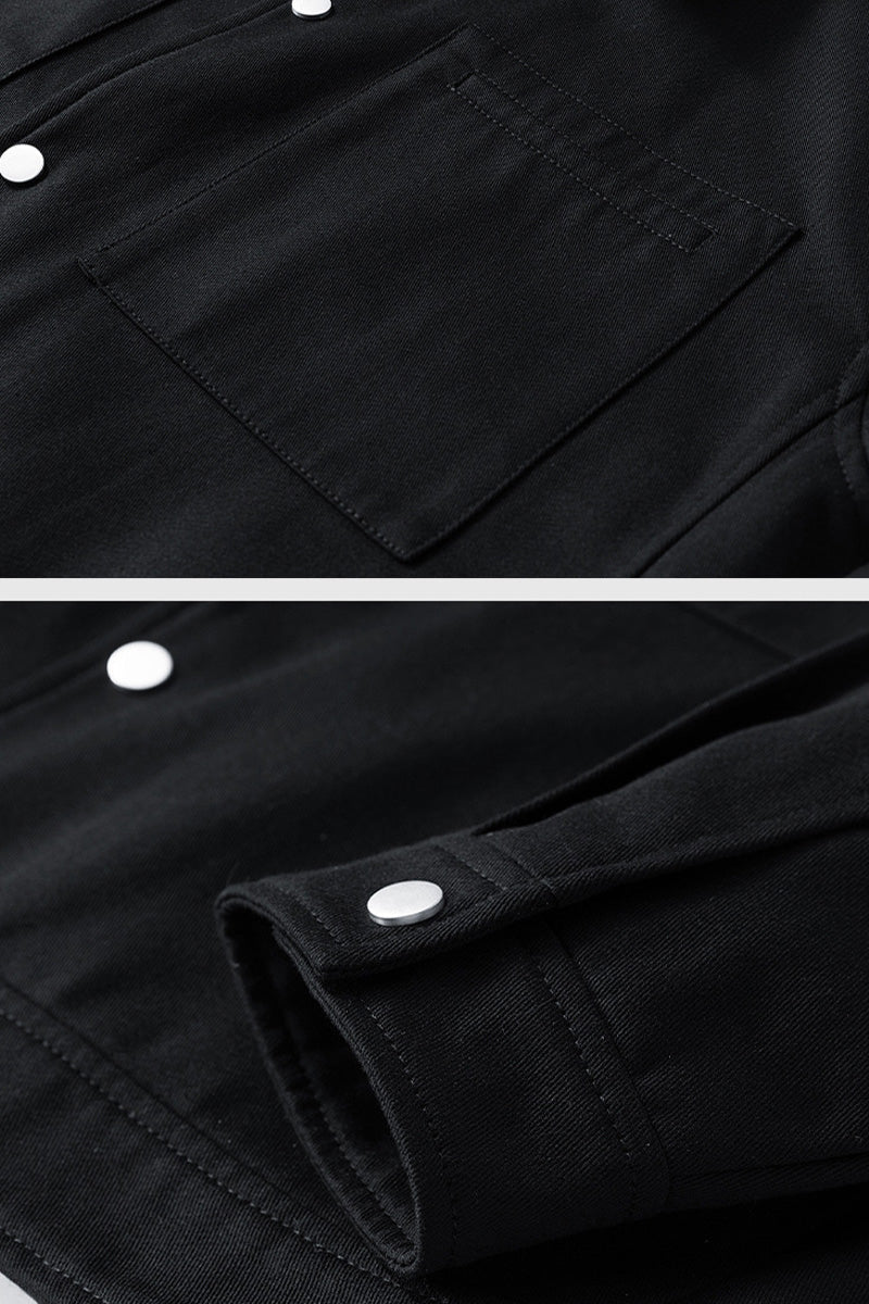 100% Cotton Heritage Lapel Everyday Jacket