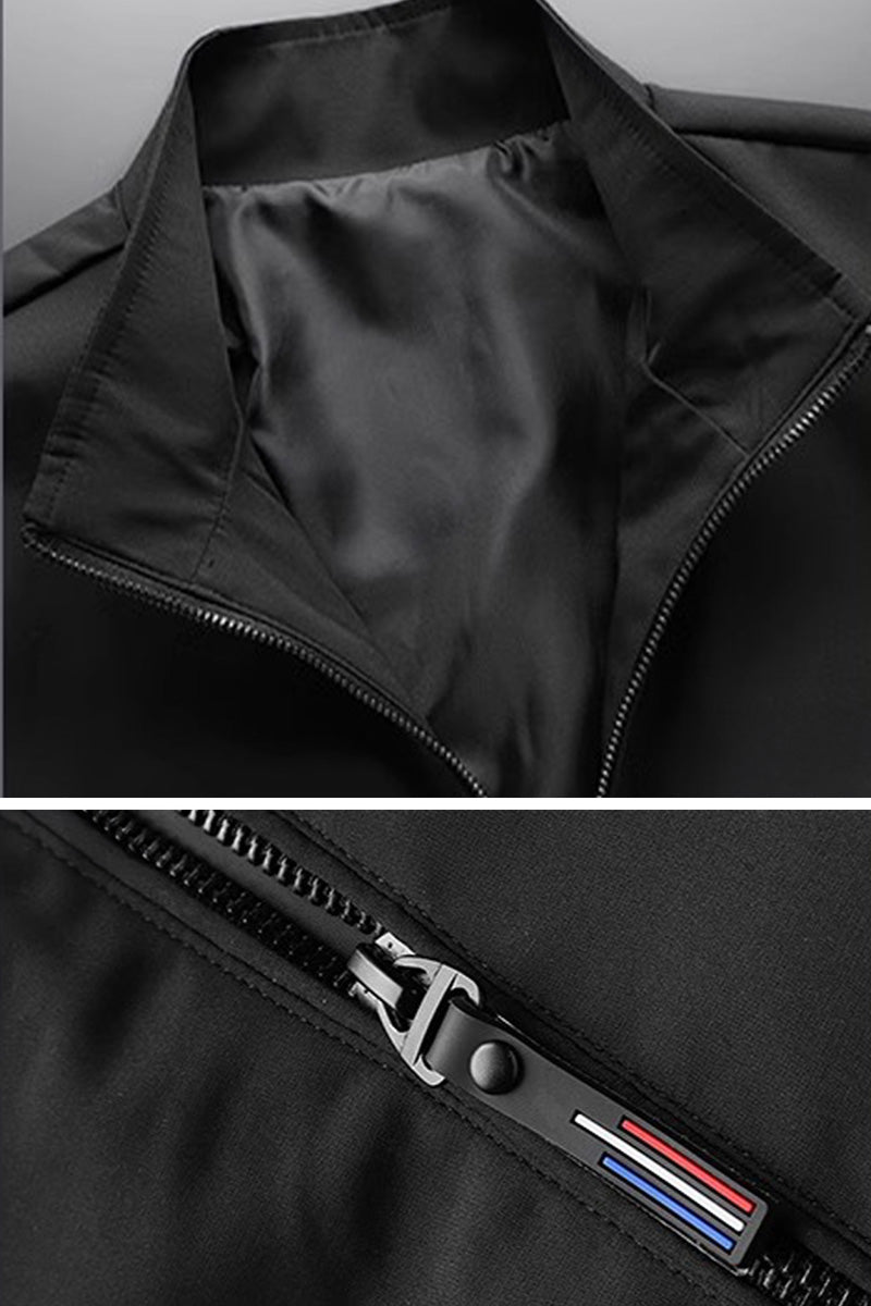 Lightweight Windproof Stand Collar Jacket