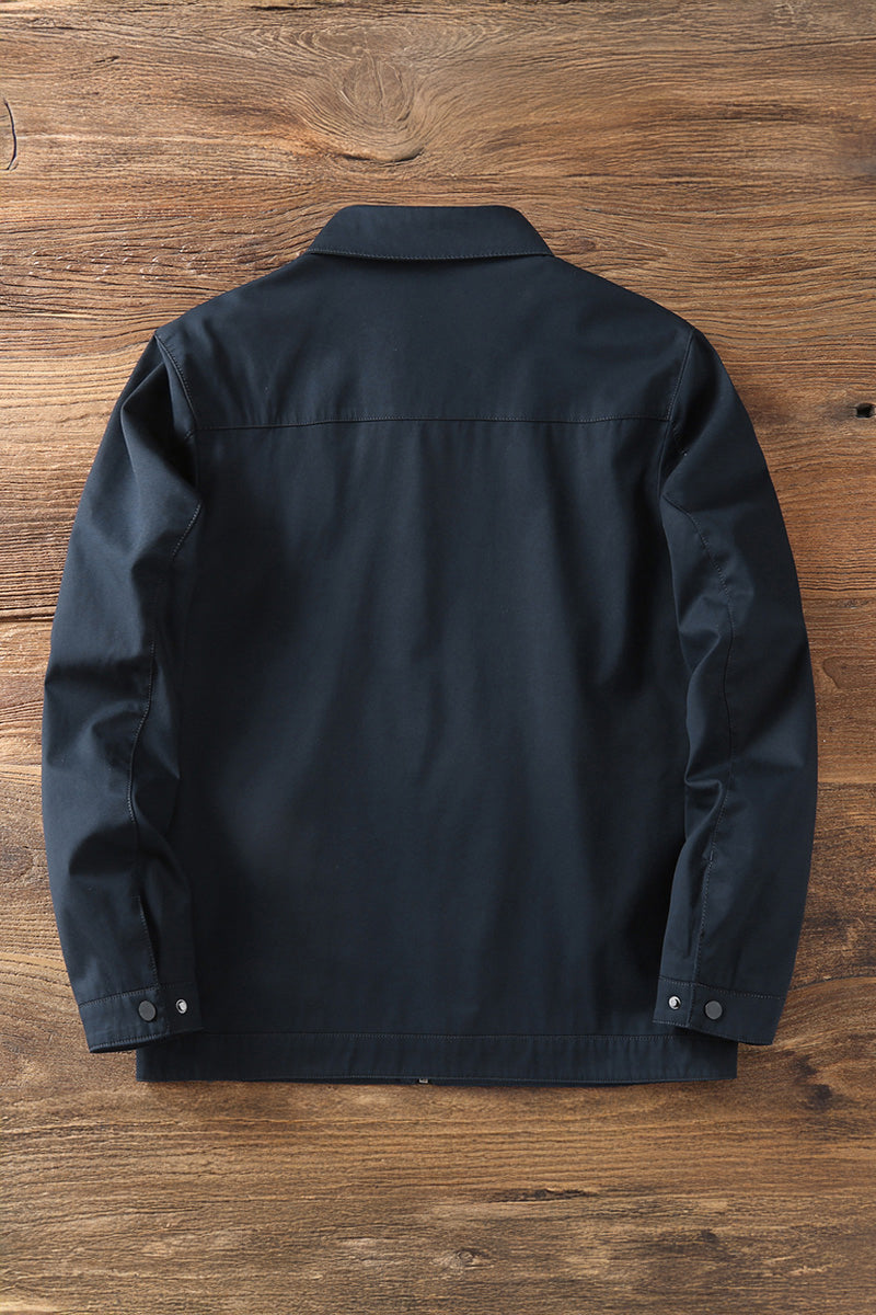 100% Cotton Military-Style Weatherproof Field Jacket