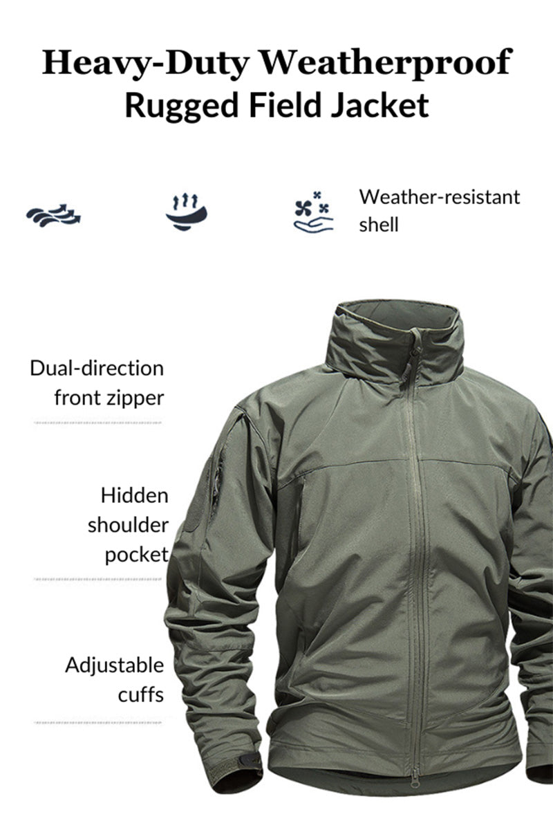Heavy-Duty Weatherproof Rugged Field Jacket