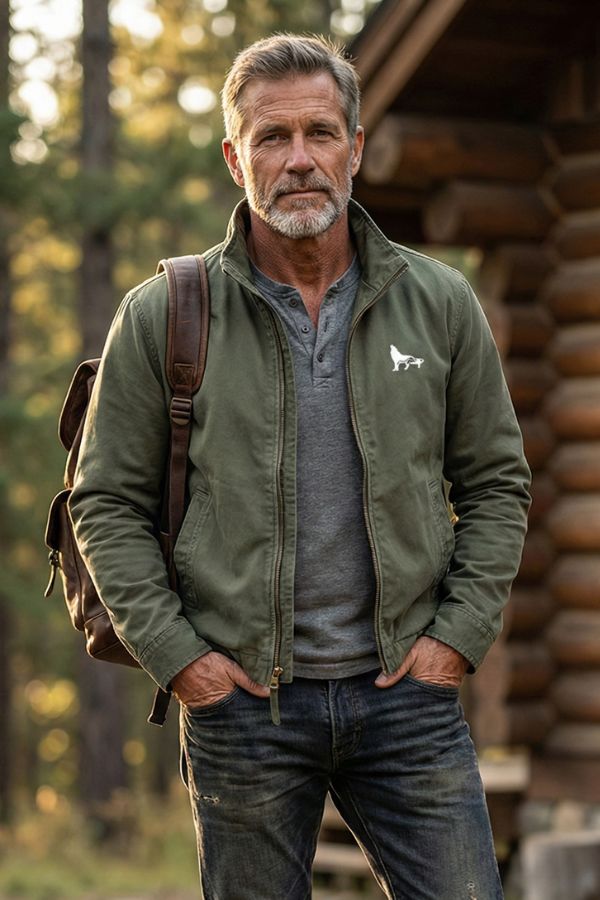 100% Cotton Lightweight Heritage Workwear Jacket