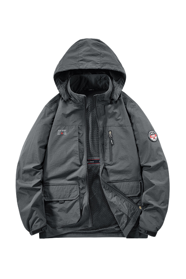 Hooded Lightweight Casual Trend Jacket