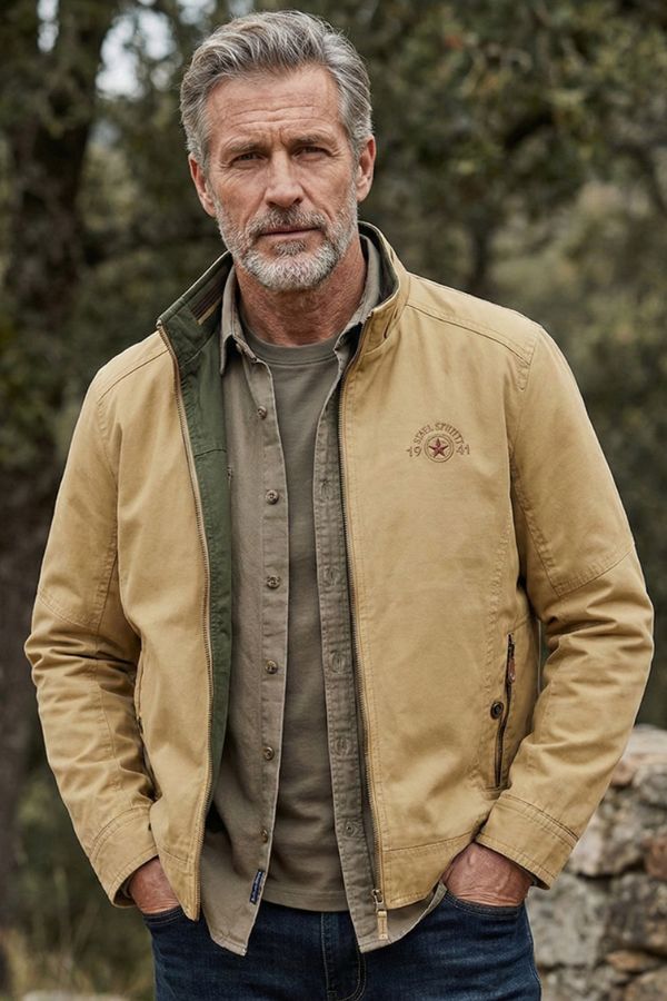 100% Cotton Heritage Everyday Bomber Jacket