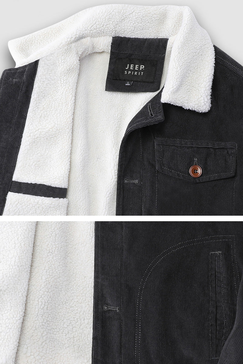 Thickened Cotton Utility Fleece Jacket