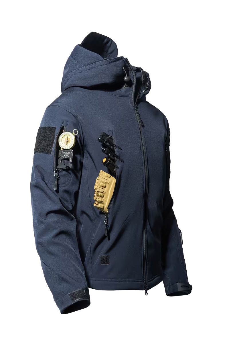Quiet Strength Weather-Ready Tactical Soft Shell Jacket