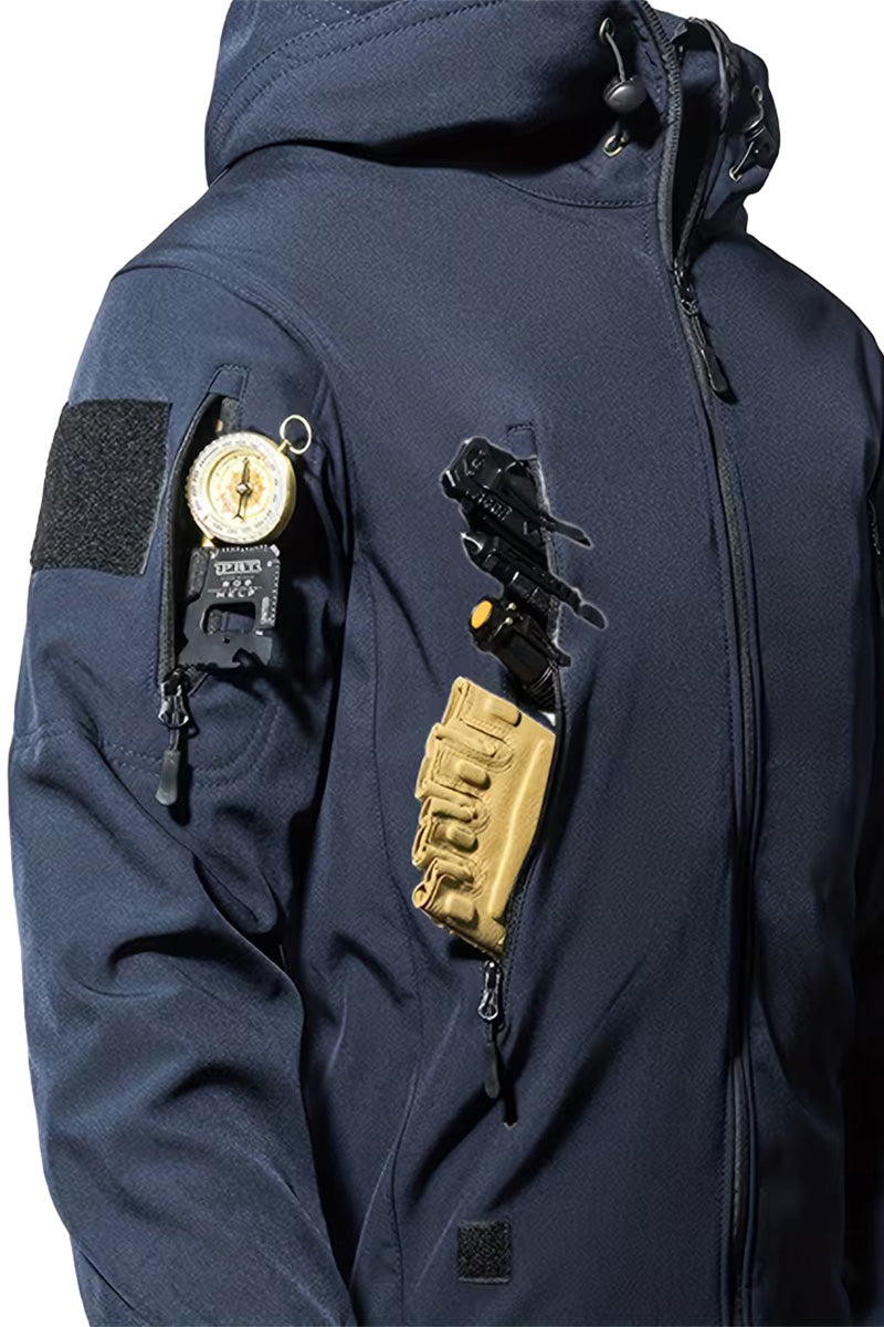 Quiet Strength Weather-Ready Tactical Soft Shell Jacket