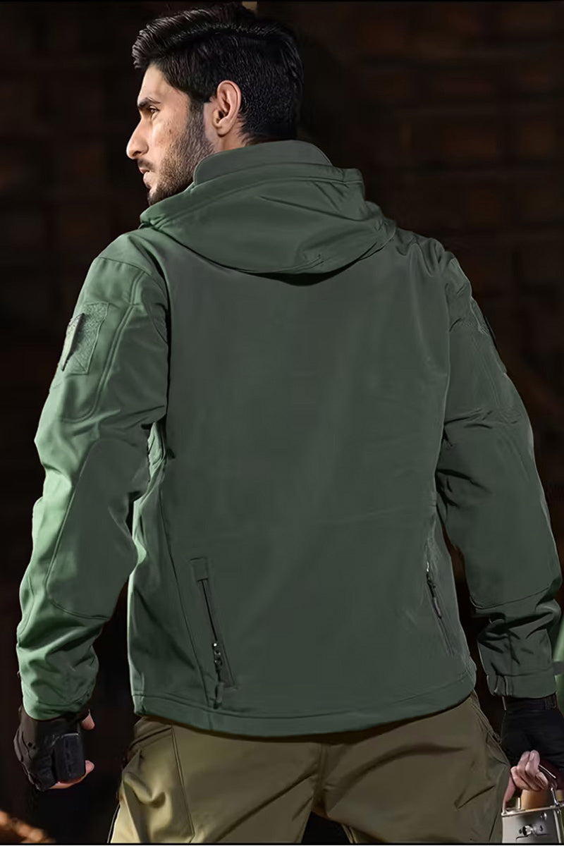 Quiet Strength Weather-Ready Tactical Soft Shell Jacket