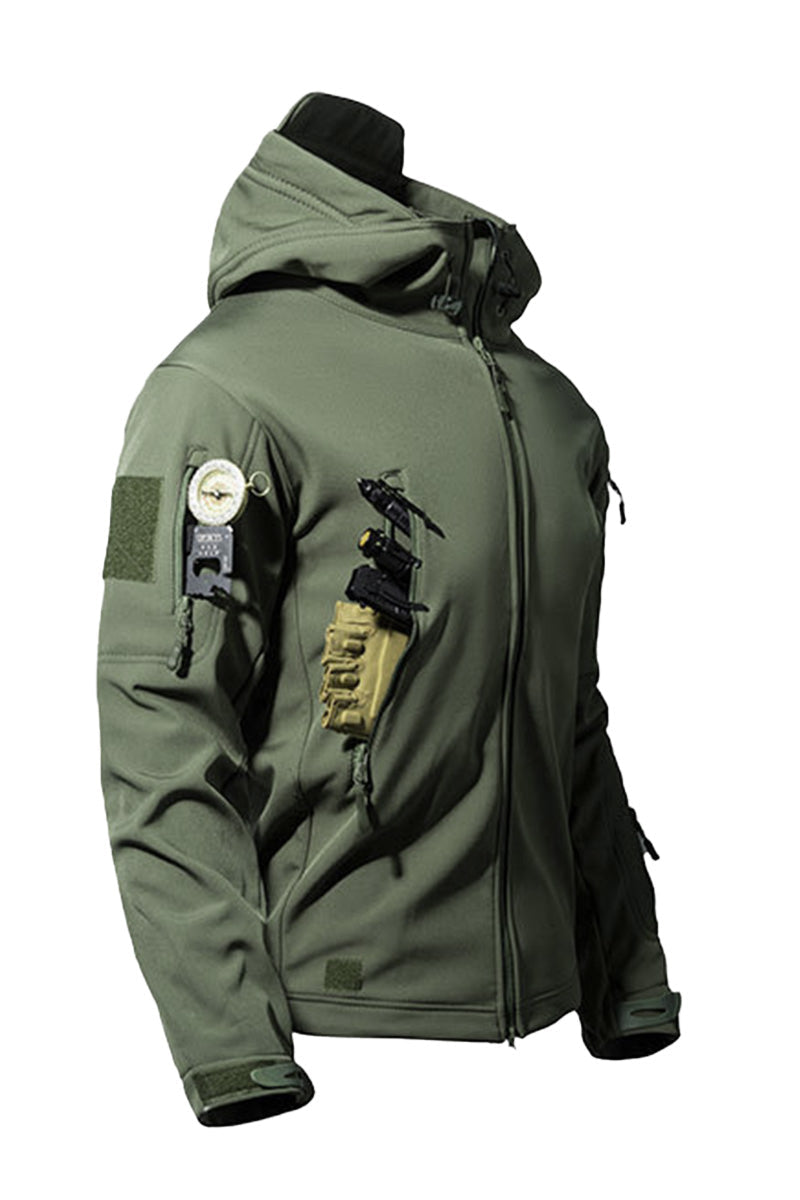 Quiet Strength Weather-Ready Tactical Soft Shell Jacket