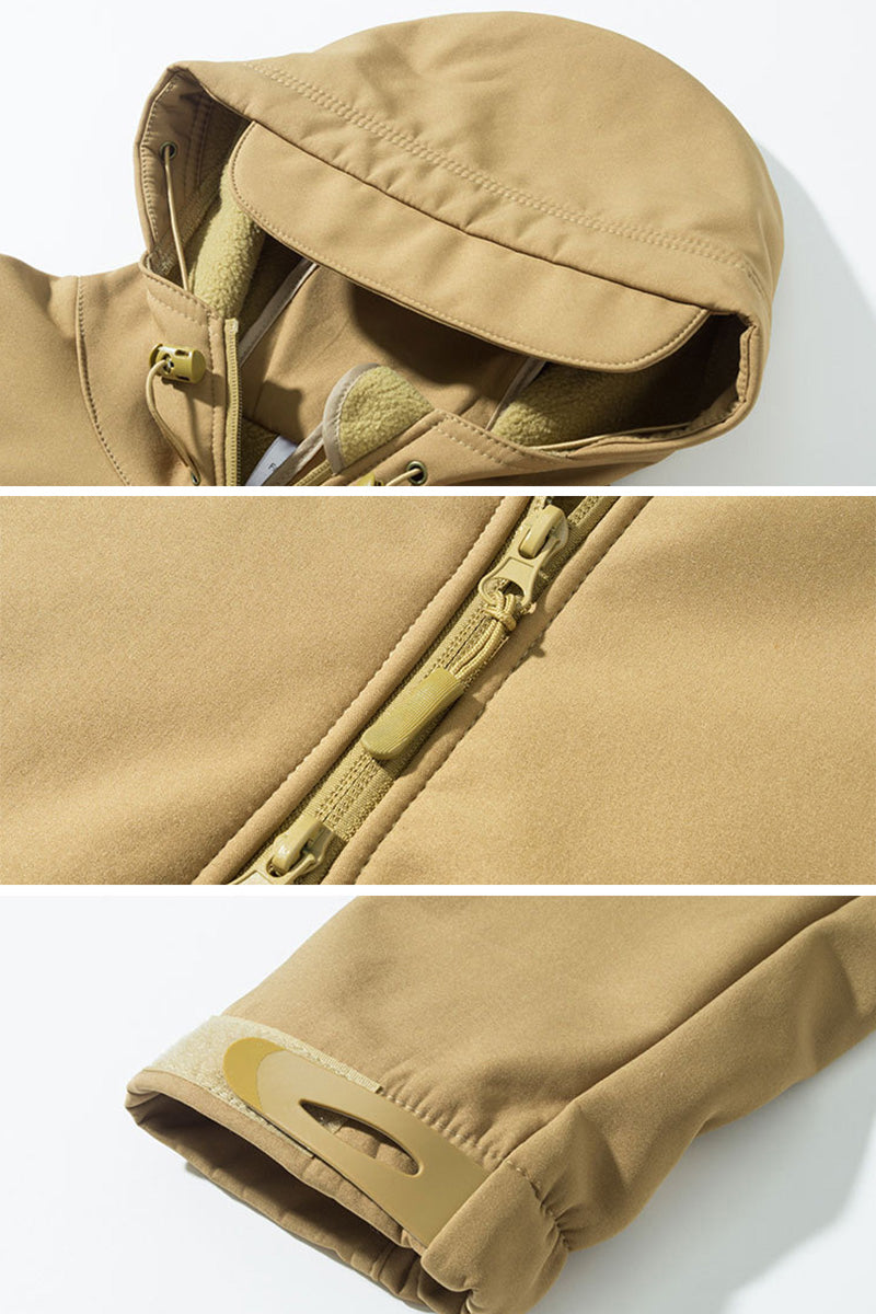 Quiet Strength Weather-Ready Tactical Soft Shell Jacket