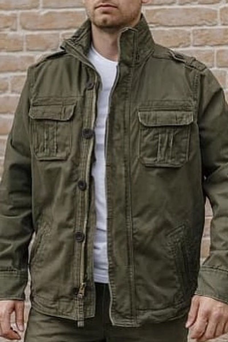 Cotton Blend US Heritage Military Field Jacket