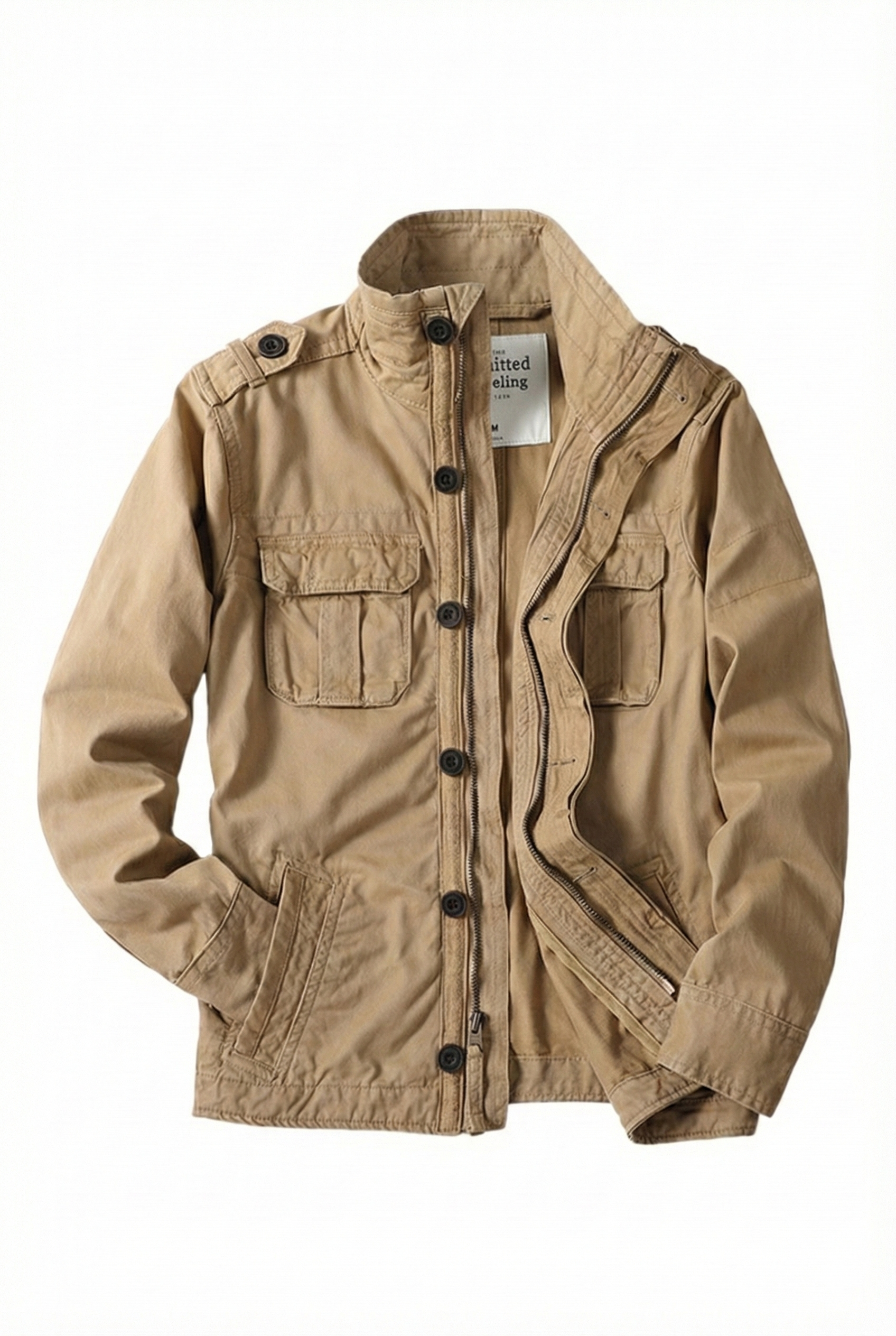 Cotton Blend US Heritage Military Field Jacket