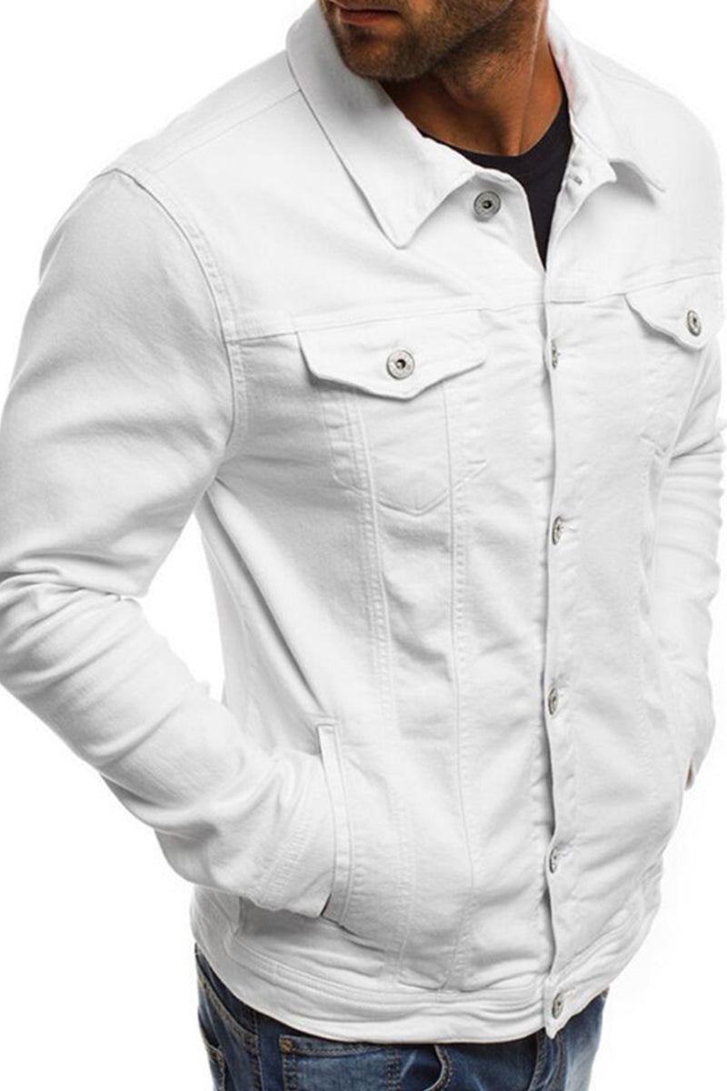 Casual Denim Workwear Jacket