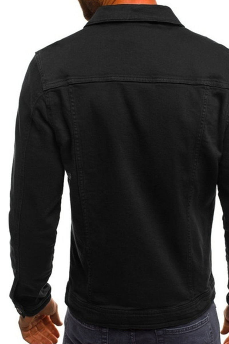Casual Denim Workwear Jacket