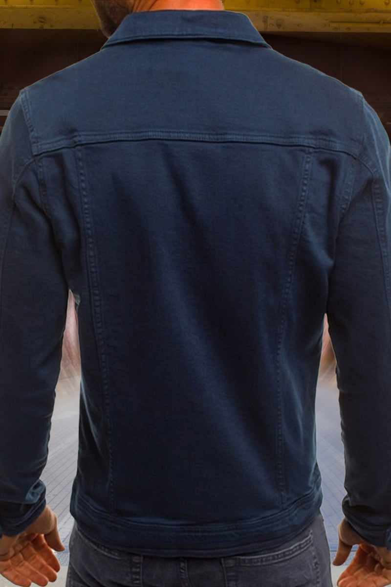 Casual Denim Workwear Jacket