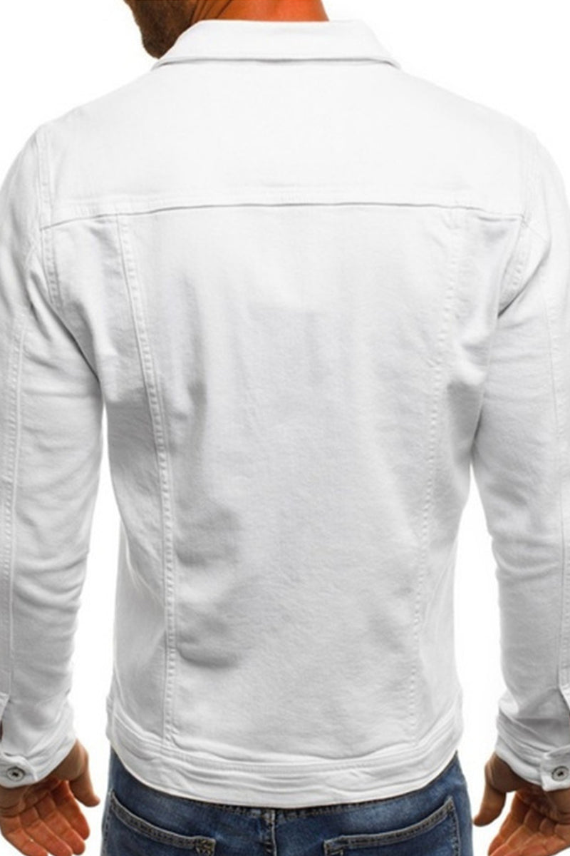 Casual Denim Workwear Jacket