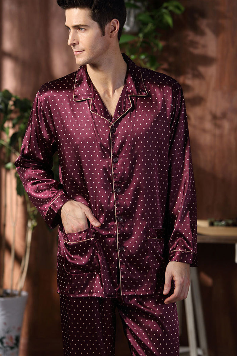 LuxeSilk Gentlemen&#39;s Pajama Set